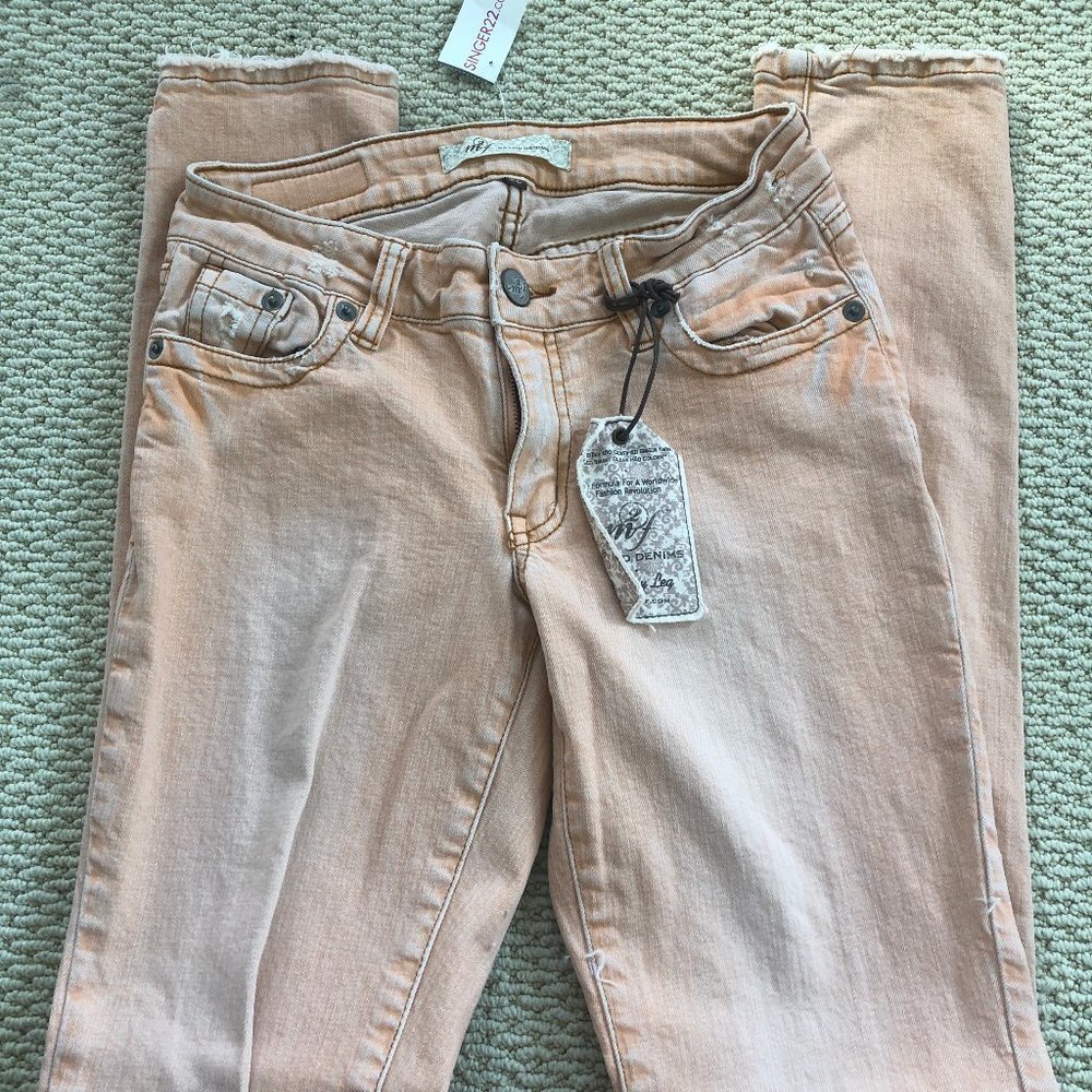 M2F VINTAGE SKINNY JEANS SIZE 26 'TIGER LILLY"